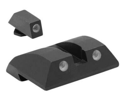 Meprolight USA 127403101 Tru-Dot  Green Tritium White Outline Front Sight-Green Tritium White Outline Rear Sight Smith & Wesson SIGMA/SDVE