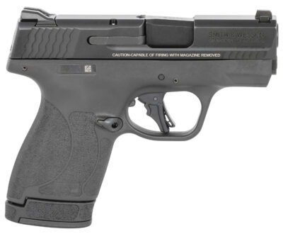 M&P9 SHIELD PLUS 9MM LUGER SEMI-AUTO HANDGUN M&P9 SHIELD PLUS 9MM LUGER 3.1” BBL (1)10RD & (1)13RD TS BLK