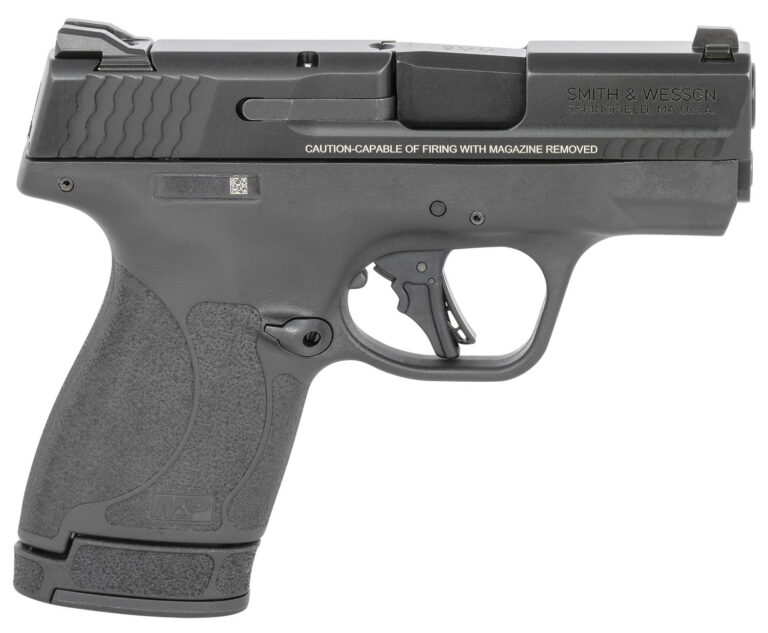 M&P9 SHIELD PLUS 9MM LUGER SEMI-AUTO HANDGUN M&P9 SHIELD PLUS 9MM LUGER 3.1” BBL (1)10RD & (1)13RD TS BLK