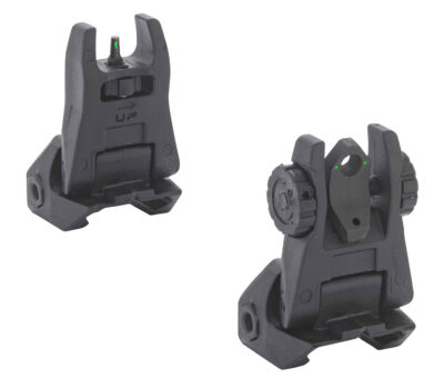 MEPRO Flip Backup Sights 2DR/1DF Blk