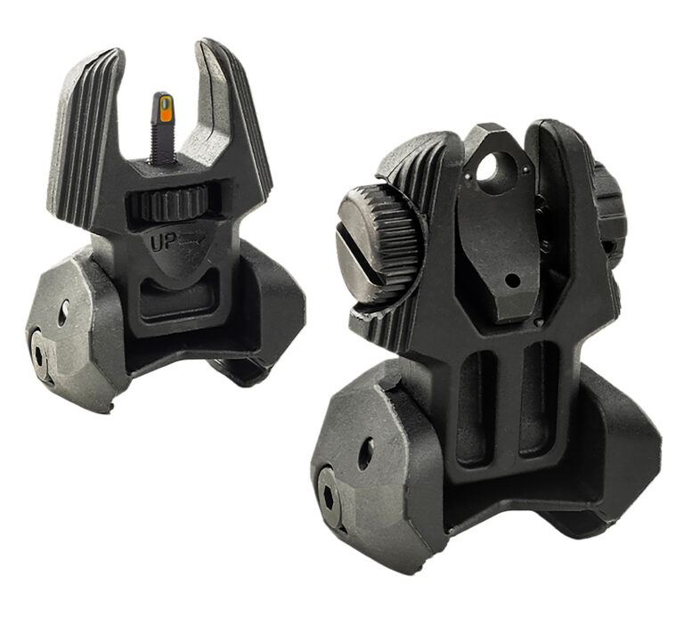 MEPRO Flip Backup Sights 2DR/OHBF Blk