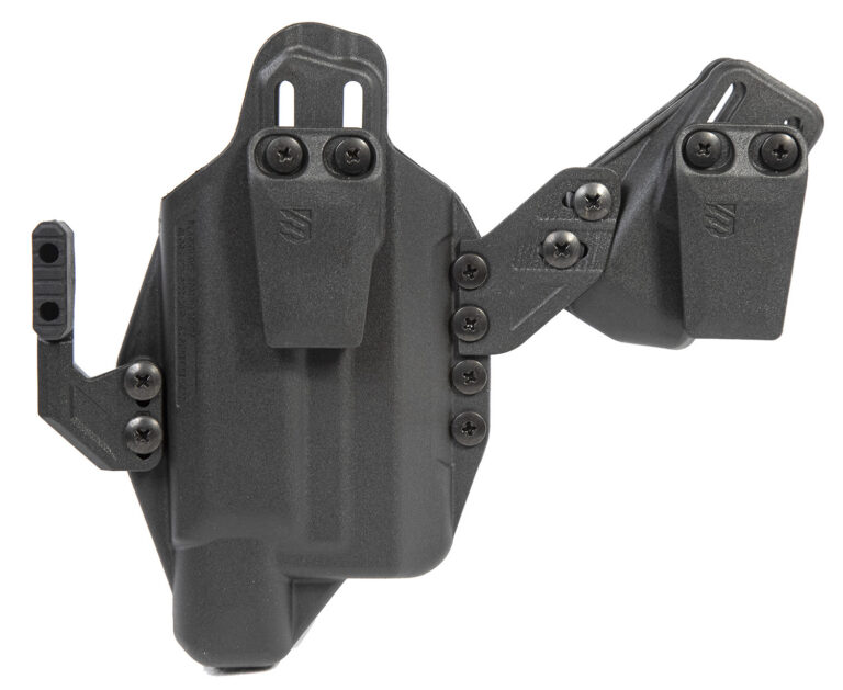 Blackhawk 416702BK Stache IWB Size 02 Black Polymer Belt Clip Compatible w/Glock 19/23/32/45 Belt 1.50" Wide Ambidextrous