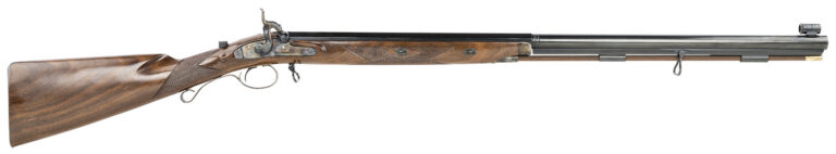 Taylors & Company 210096 Mortimer Whitworth 45 Cal Percussion 32.31" Blued Octagon Barrel, Color Case Hardened Steel Receiver, Fixed Oiled Walnut Stock, Musket Cap Percussion, Right Hand