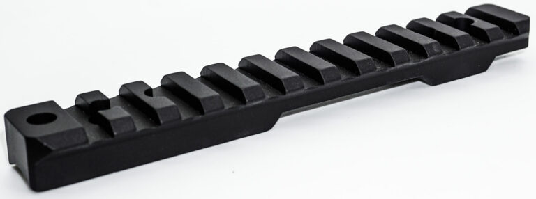 Talley P00252412 Picatinny Rail Picatinny Black Anodized Aluminum Fits Browning T-Bolt 0 MOA