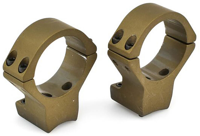 Talley HC850735 Scope Mount/Ring Combo Burnt Bronze Aluminum 34mm Tube X-Bolt High Rings 0 MOA