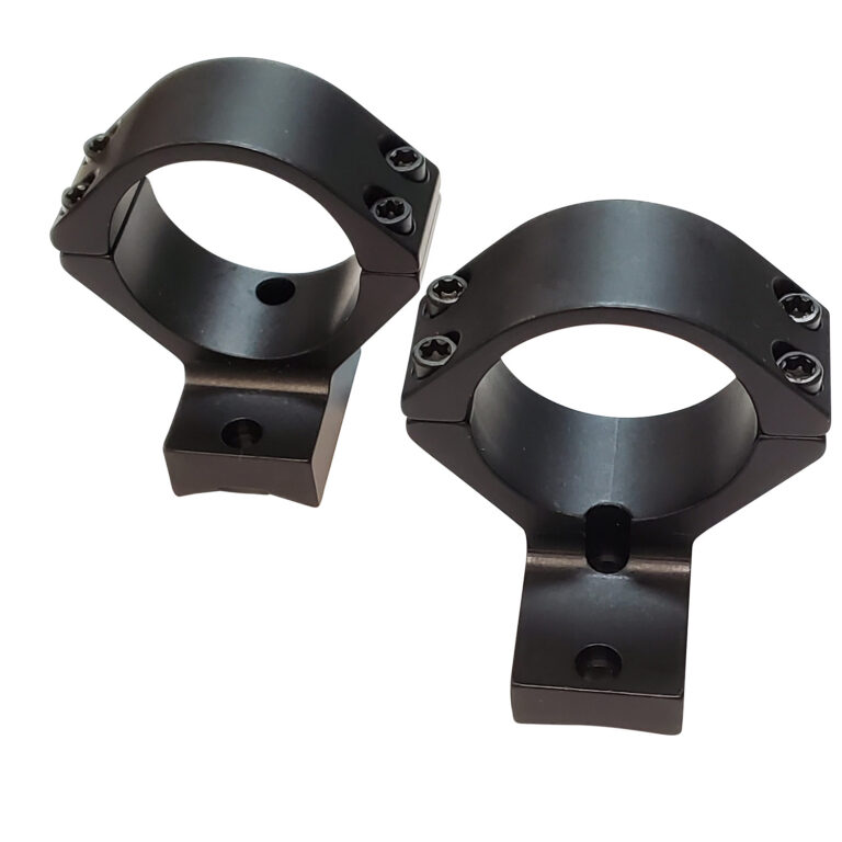 Talley 750700SM Scope Mount/Ring Combo Black Aluminum 30mm Tube Christensen Arms Ridgeline/Mesa High Rings Short Action 20 MOA