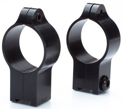 Talley 22CZRH Rimfire Rings  Black CZ 452 European/455/457/512/513 1″ High 0 MOA