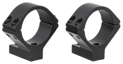 Talley 730759 Scope Mount/Ring Combo  Black Anodized Aluminum 30mm Tube Tikka T1/T1X Low Rings 0 MOA