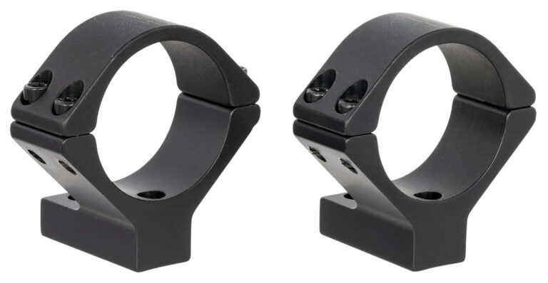 Talley 730759 Scope Mount/Ring Combo  Black Anodized Aluminum 30mm Tube Tikka T1/T1X Low Rings 0 MOA