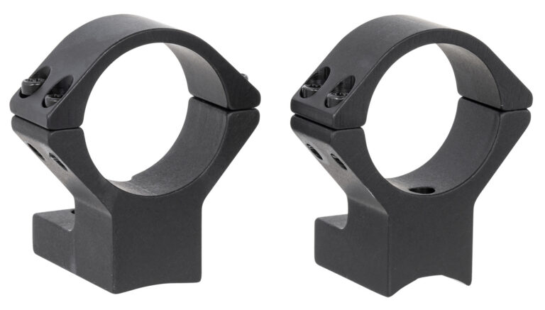 Talley 750706 Scope Mount/Ring Combo Black Anodized Aluminum 30mm Tube Weatherby Mark V High Rings Non-Magnum Action 0 MOA