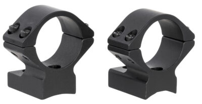 Talley 930765 Scope Mount/Ring Combo  Black Aluminum 1″ Tube Winchester XPR Low Rings 0 MOA