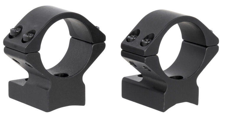 Talley 930765 Scope Mount/Ring Combo Black Aluminum 1" Tube Winchester XPR Low Rings 0 MOA