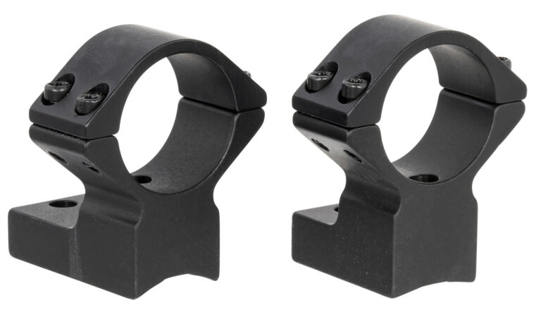 Talley 95X702 Scope Mount/Ring Combo Black Aluminum 1" Tube Winchester Model 70 High Rings 0 MOA