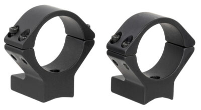 Talley 730702 Scope Mount/Ring Combo  Black Aluminum 30mm Tube Winchester Model 70 Low Rings 0 MOA
