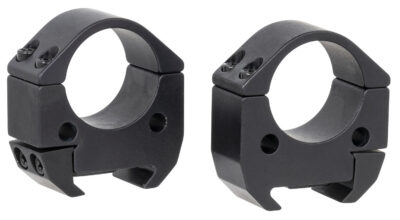 Talley TMS10M Modern Sporting  Black Anodized Aluminum 1″ Tube Medium Picatinny Rail 0 MOA