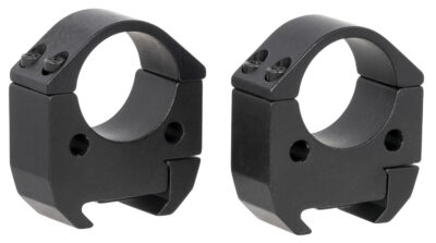 Talley TMS10H Modern Sporting  Black Anodized Aluminum 1″ Tube High Picatinny Rail 0 MOA