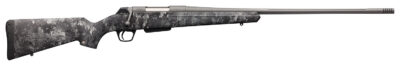 Winchester Guns 535776255 XPR Extreme Hunter 300 WSM 3+1 Cap 24″ MB Tungsten Gray Cerakote Rec TrueTimber Midnight Stock Right Hand with MOA Trigger System (Full Size) No Sights