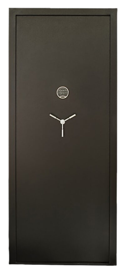 SnapSafe 75415 Vault Door  In-Swing Black 12 Gauge Steel 36.8″ W x 81″H Access Code/Key Entry