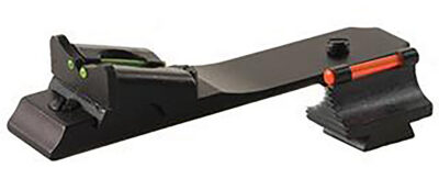 TruGlo TGTG112 Lever Action Rifle Sights  Black 0.450″ 3-Dot Red Front, Green Rear Adjustable Winchester/Henry/Marlin Rifles