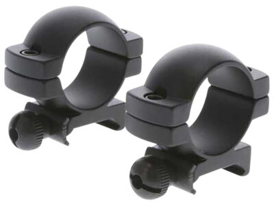TruGlo TGTG8960B1 Lightweight Scope Rings  Matte Black 1″ Medium