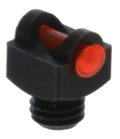 TruGlo TGTG954AR StarBrite Deluxe Bead  Black | Red Fiber Optic Front Sight 6-48″ Threads