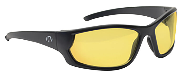 Walker's Carbine Full Frame shooting glasses Amber w/ CASE