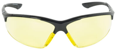 Walker’s GWPIKNOF1AMB Ballistic Eyewear IKON Tanker Adult Amber Lens Matte Black Frame