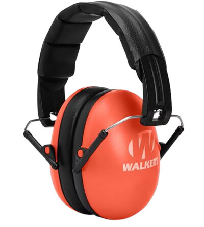 Walker’s GWPFKDMCOR Youth Passive Muff 23 dB Over the Head Coral/Black Polymer