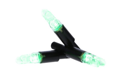 NAP Thunderglo Lighted Crossbow Nocks Green Universal Fit 3 pk.