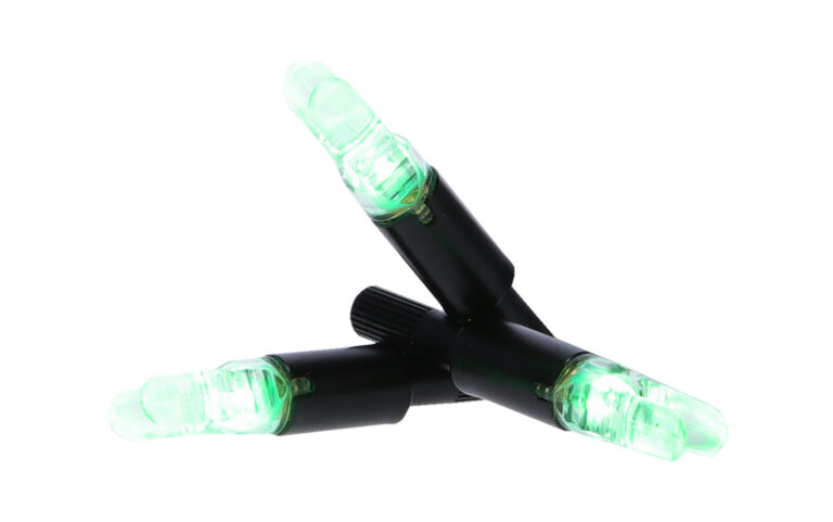 NAP Thunderglo Lighted Crossbow Nocks Green Universal Fit 3 pk.