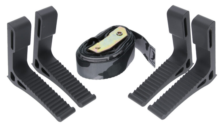 Hawk HWKSTP4PK Monkey Bar Steps Black Aluminum 4 Pack