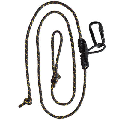 Muddy MUDMSA070 Safety Harness Lineman’s Rope Black Nylon