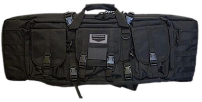Birchwood Casey RBG36 Single Gun Case  36″ Black 600D Polyester w/ Padded Straps/3 Large Storage Pockets & Dual Zippered Storage