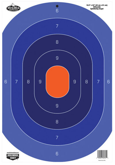 Birchwood Casey 35763 Dirty Bird  Silhouette Tagboard Target 16.50″ x 24″ 3 Per Pkg