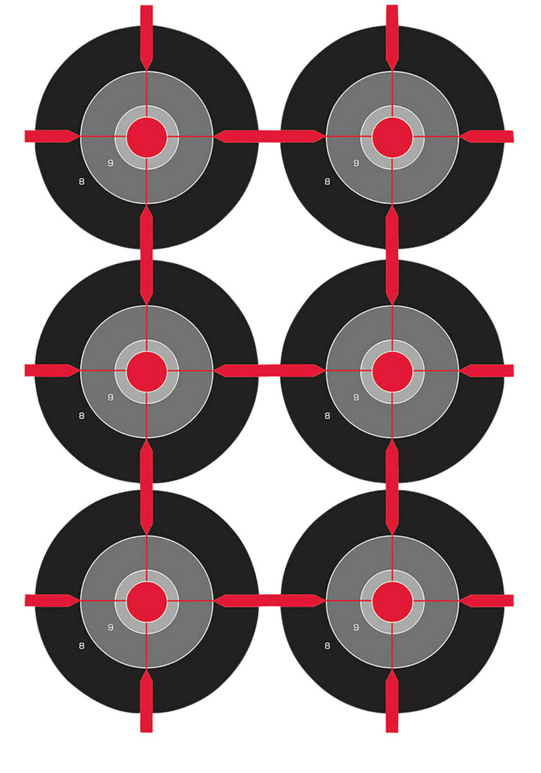 Birchwood Casey 35703 Dirty Bird Bullseye Tagboard Target 12" x 18" 100 Per Pkg