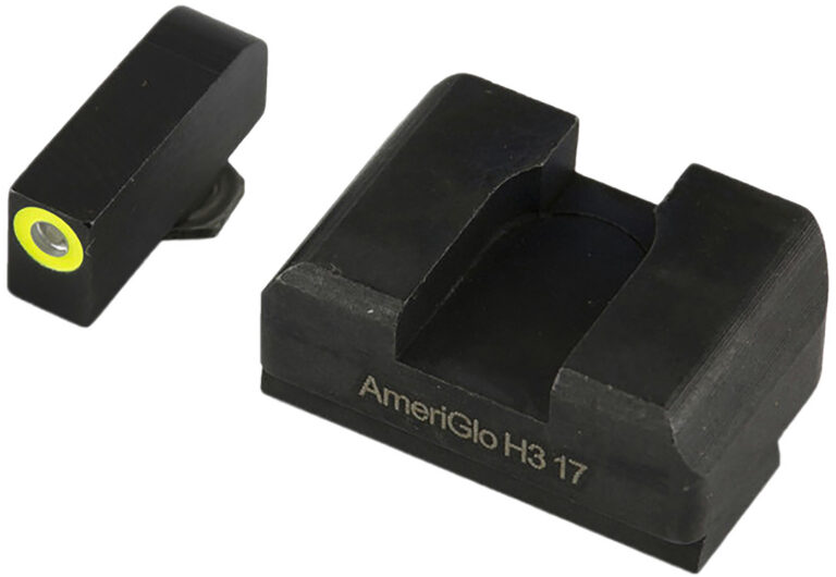 XL TALL OPTIC COMPATIBLE TRITIUM SIGHT SET FOR GLOCK® XL OPT COMP SIGHTS TRIT/LUMIGREEN OL .315''F/.394''R FOR GLOCK