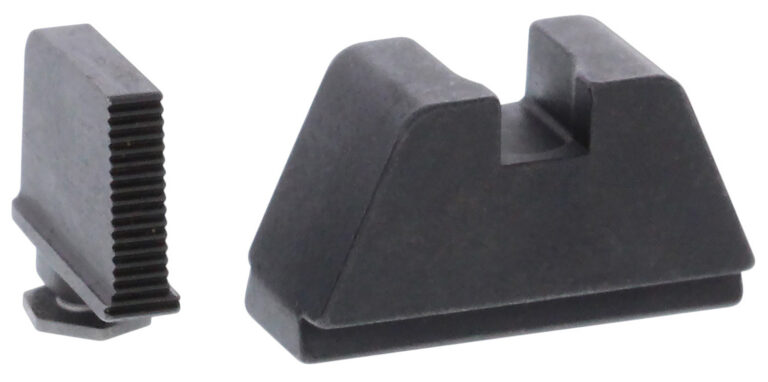 2XL TALL OPTIC COMPATIBLE SERRATED SIGHT SET FOR GLOCK® 2XL OPTIC COMP SIGHTS SERRATED FRONT .350''F/.429''R FOR GLOCK