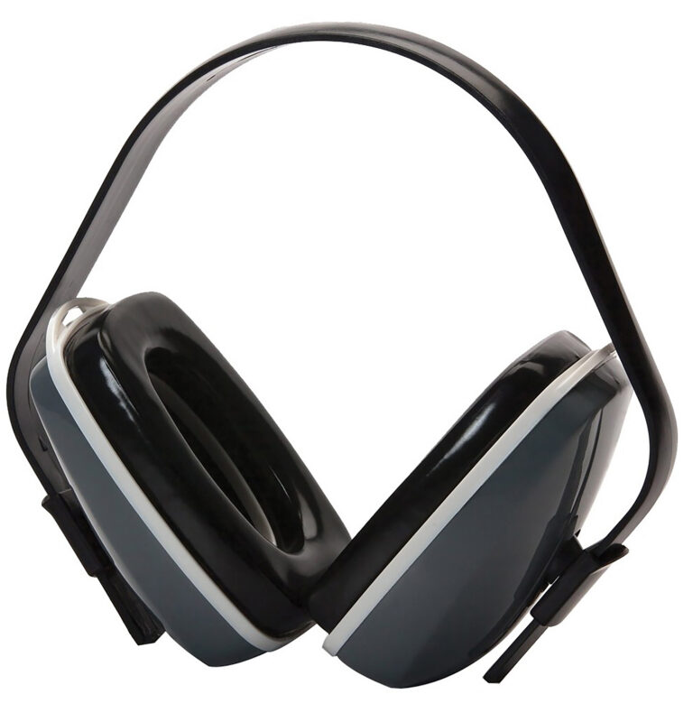 Pyramex PM2010 Ear Muff Foam 22 dB Over the Head Gray/Black Adult 1 Pair