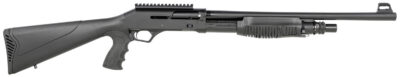 SDS Imports DSF12 Duo-Sys Force  12 Gauge Pump/Semi-Auto Hybrid 3″ 5+1 19″ Barrel, Black Steel Receiver, Synthetic Fixed Stock w/Pistol Grip Includes 3 Chokes