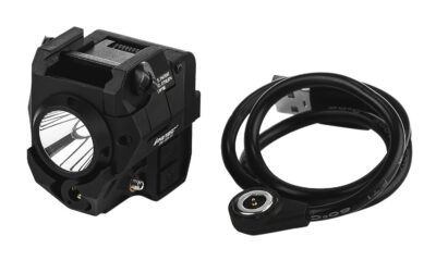 iProtec 6751 RM185LSG Rail-Mount Firearm Light with Green Laser  Black 185 Lumen White Light