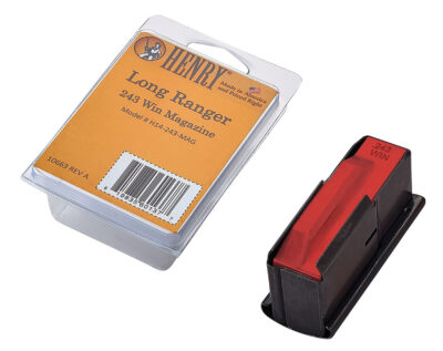 LONG RANGER 243 WINCHESTER RIFLE MAGAZINE LONG RANGER 243 WINCHESTER 4 ROUND MAGAZINE BLACK