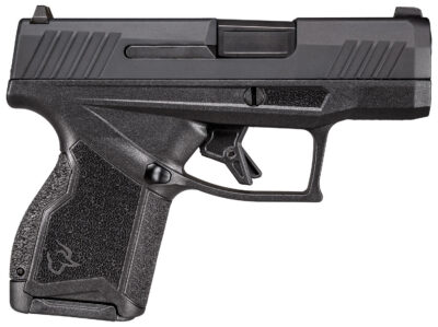 Taurus 1GX4M931 GX4  Micro-Compact 9mm Luger 11+1 3.06″ Satin Black DLC Barrel, Black Nitride Serrated Slide, Matte Stainless Steel Frame, Black Polymer w/Interchangeable Backstrap Grip Right Hand