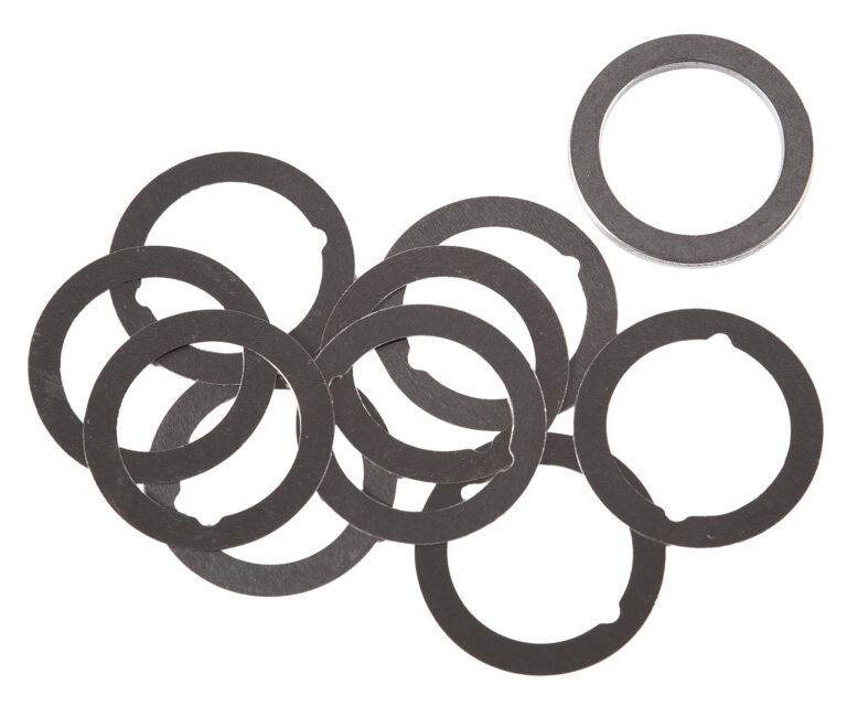Dead Air DA001 Shim Kit 1/2"-28 tpi 3 Different Shim Thicknesses Included (.004", .006", .060")