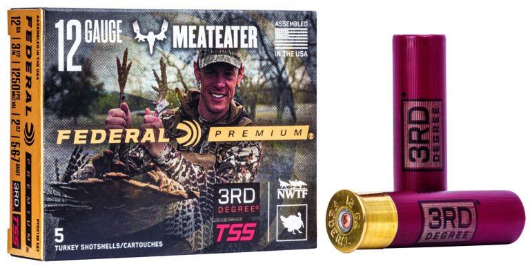 Federal Premium Turkey Third Degree Shotgun Ammo 12 ga. 3.5 in. 2 oz. 5,6,7 Shot 5 rd.