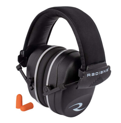 Radians R2500 Passive Muffs Plus 2 pr Plugs RADIANS R2500 PASSIVE MUFFS PLUS 2 PR PLUGS