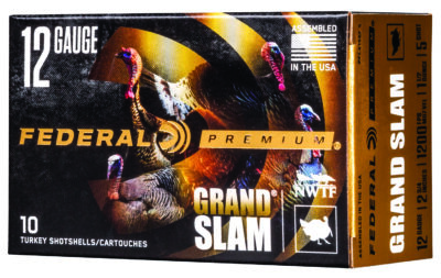 Federal PFCX156F5 Premium Grand Slam 12Gauge 2.75″ 1 1/2oz 5Shot 10 Per Box/25 Case