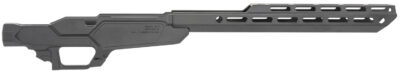Sharps Bros SBC02 Heatseeker Rifle Chassis Stock Fits Ruger American Rifle, 6061-T6 Aluminum w/Cerakote Finish, 14″ M-LOK Handguard, Compatible w/AICS Short Action Magazines