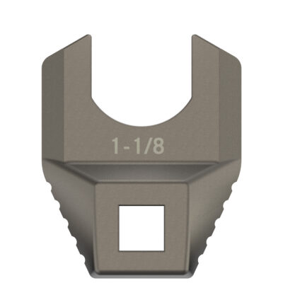 Real Avid AVMF118BNW Master -Fit Barrell Nut Wrench Titanium Titanium/Stainless Steel AR-Platform Free-Float Handle