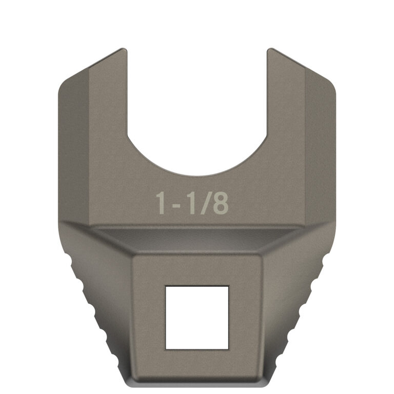 Real Avid AVMF118BNW Master -Fit Barrell Nut Wrench Titanium Titanium/Stainless Steel AR-Platform Free-Float Handle