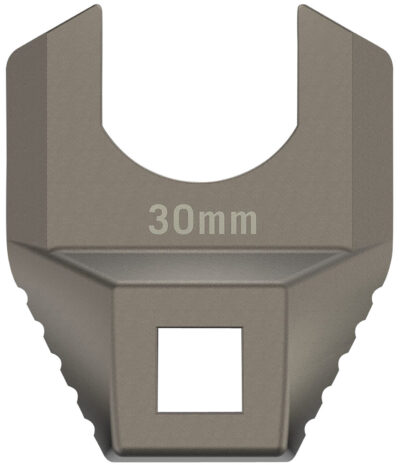Real Avid AVMF30BNW Master -Fit Barrell Nut Wrench 30MM Titanium Titanium/Stainless Steel AR-Platform Free-Float Handle